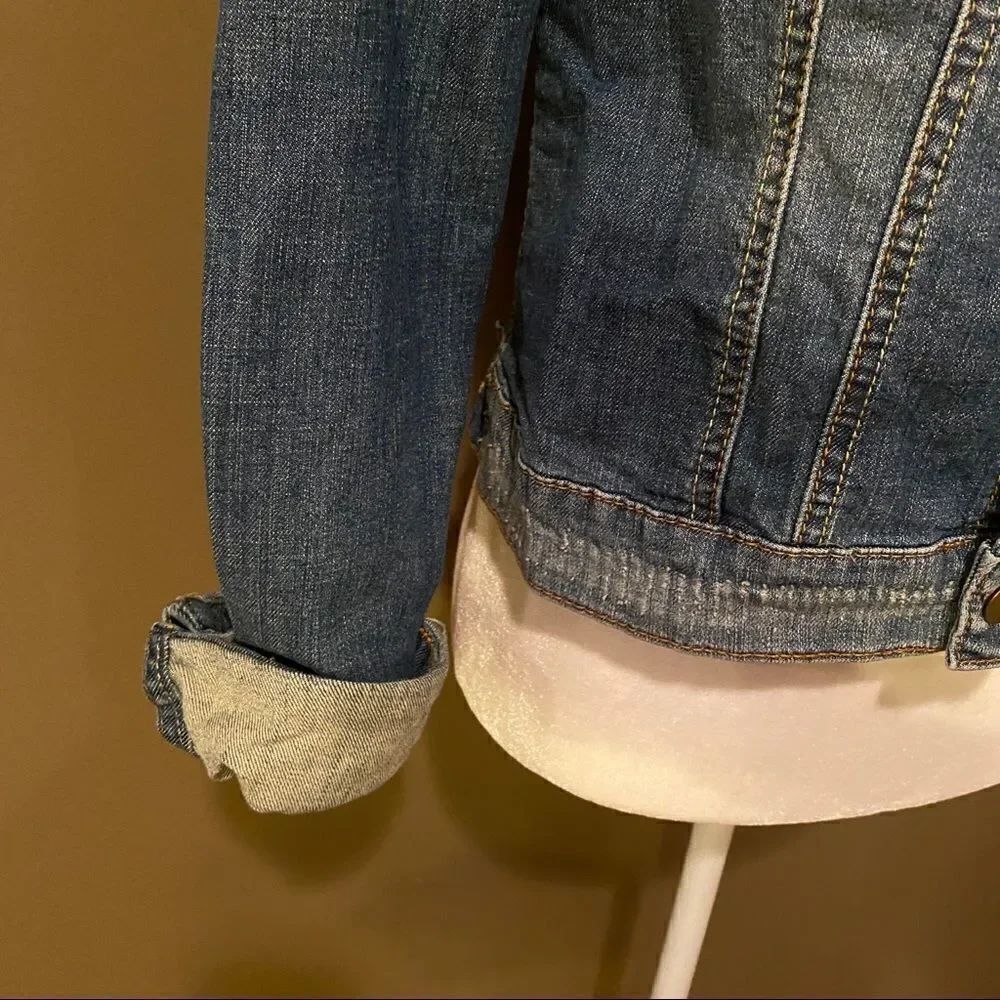 2.1 Blue Jean Jacket Girls Size Large - Picture 14 of 15